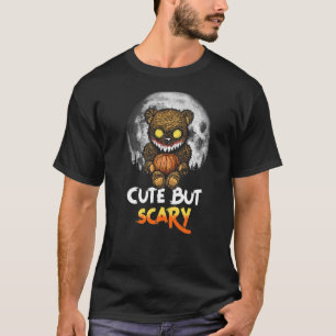 Camiseta Bonito, Mas Assustador, Zombie Zombie Urso De Tedd