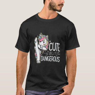 Camiseta Bonito Mas Perigoso Karate Taekwondo Engraçado Par