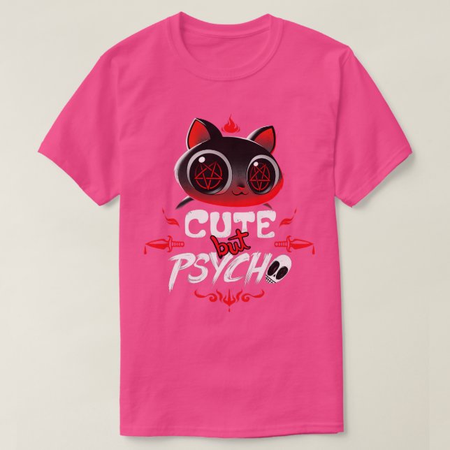Camiseta Bonito, Mas Psicopata (Frente do Design)