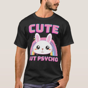 Camiseta Bonito, Mas Psicopata Doce Cotovelo Cotovelo Engra