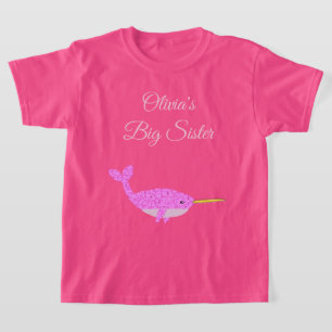 Camiseta Bonito Menina Rosa Menina Narral Personalizada Irm