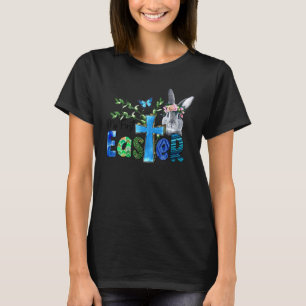 Camiseta Bonito Meu Primeiro Felz pascoa De Coelhinhos Da P