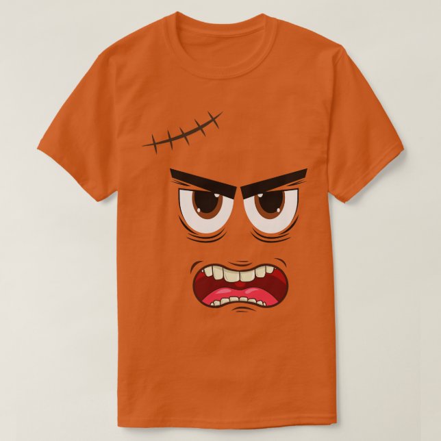 Camiseta Bonito Monstro Face 1 (Frente do Design)