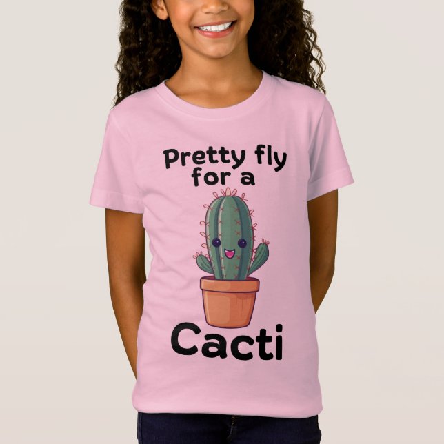 Camiseta Bonito mosca para Cactos (Frente)