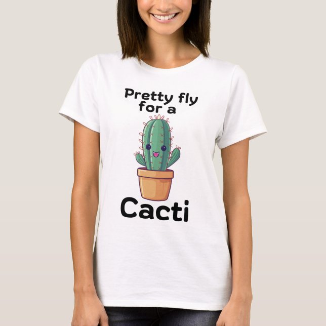 Camiseta Bonito mosca para Cactos (Frente)