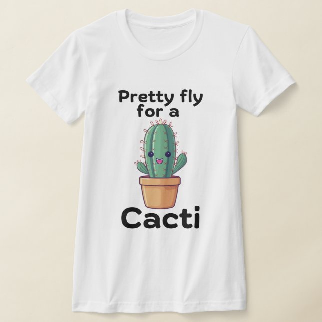 Camiseta Bonito mosca para Cactos (Postura )