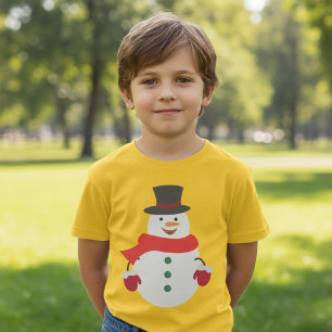 Camiseta Bonito Natal Snowman