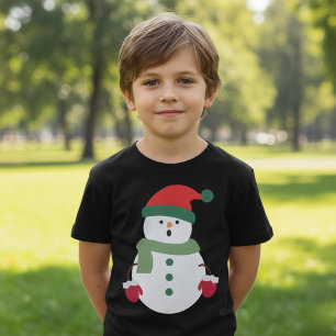 Camiseta Bonito Natal Snowman