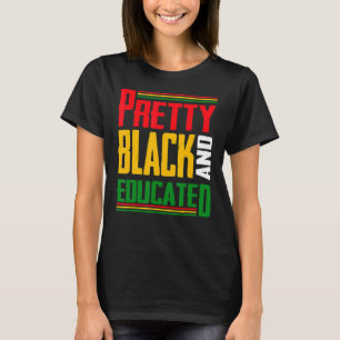 Camiseta Bonito Negro E Educado Eu Sou O Forte Africano