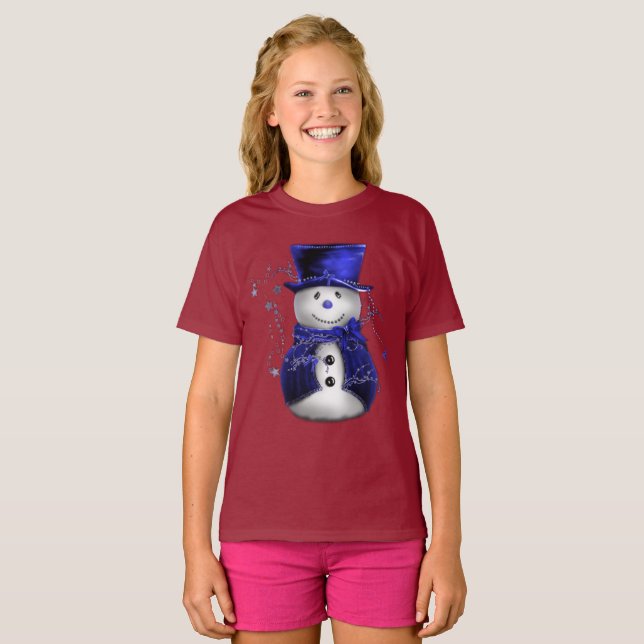 Camiseta Bonito Neve Azul (Frente Completa)