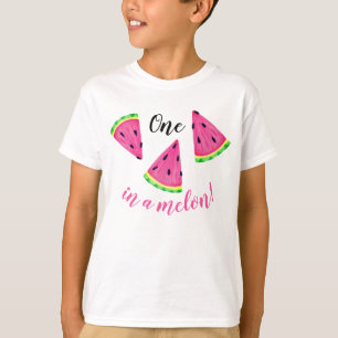 Camiseta Bonito numa melancia de Melão