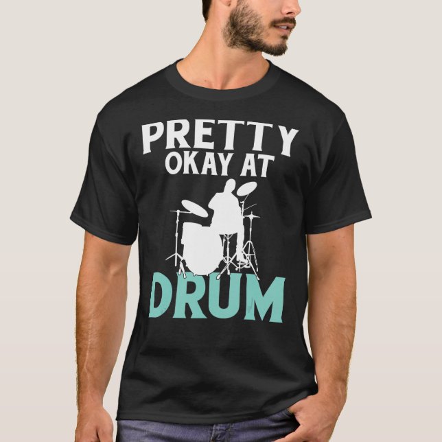 Camiseta Bonito Ok No Drummer (Frente)