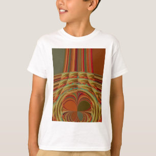 Camiseta Bonito Ouro Tradicional Africano Brown Motif