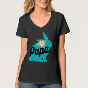 Camiseta Bonito Papá Coelho Designs De Bebê Coelhinhos Para