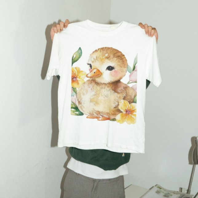 Camiseta Bonito Pato Pequeno (Criador carregado)