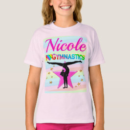 CAMISETA BONITO PINK STAR I AMA GINÁSTICA