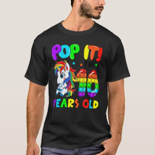 Camiseta Bonito Pop de Brinquedos de Fidget do Unicórnio So
