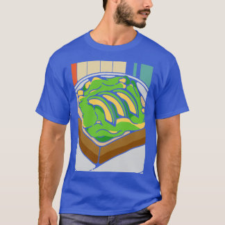 Camiseta Bonito presente de amante do Toast Avocado