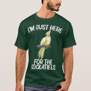 Camiseta Bonito Presente De Cockatiel Para Homens Mulheres 