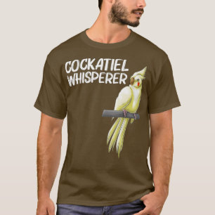 Camiseta Bonito Presente De Cockatiel Para Homens Mulheres 