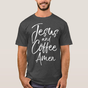 Camiseta Bonito presente de Culto Cristão para Mulheres Jes