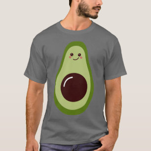 Camiseta Bonito presente de ilustração do abacate para aman