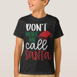 Camiseta Bonito presente de Natal não me faça chamar de Pap