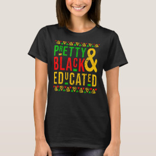 Camiseta Bonito Preto E Educado História Negra Prid Mês