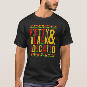 Camiseta Bonito Preto E Educado História Negra Prid Mês