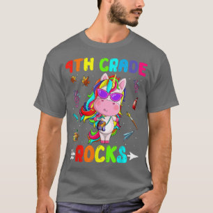 Camiseta Bonito Rocks Do 4º Grau Unicórnio Bem-Vindo À Esco