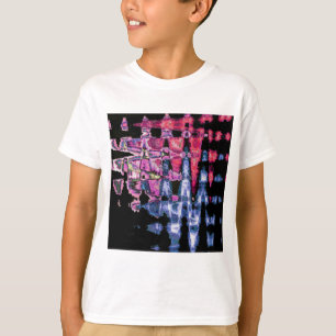 Camiseta Bonito roxo, Cinza de Cinza e Aquarela Preta