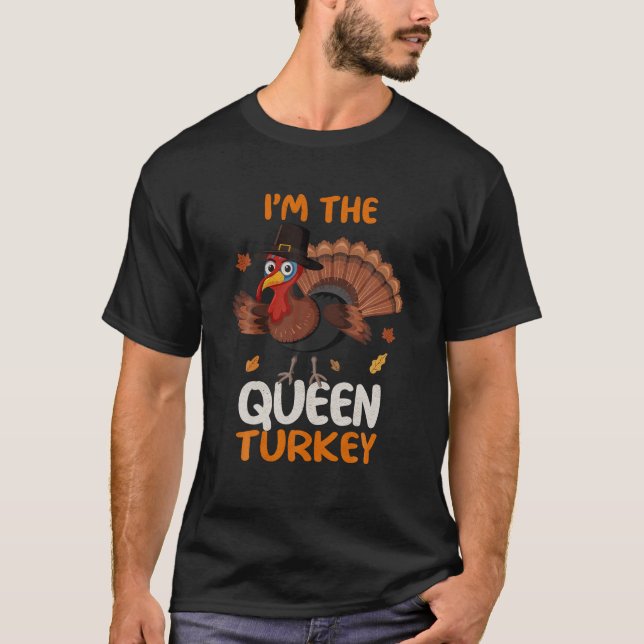 Camiseta Bonito, sou a Rainha Turca. (Frente)