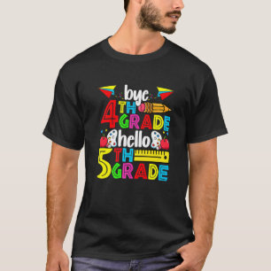 Camiseta Bonito Tchau 4º Grau de Alô, 5, De Volta À Escola
