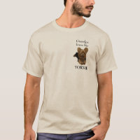 Camiseta bonito - Vovô ama seu Yorkie