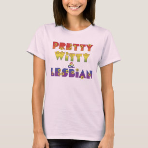 Camiseta Bonito Witty Lesbian