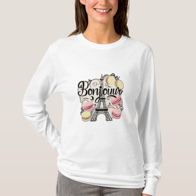 Camiseta Bonjour (Frente)