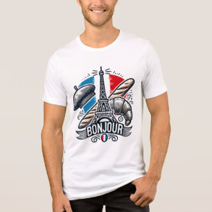 Camiseta Bonjour França