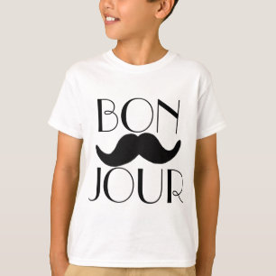 Camiseta BONJOUR Mustache