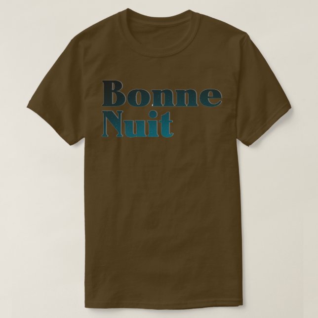 Camiseta Bonne Nuit (Frente do Design)