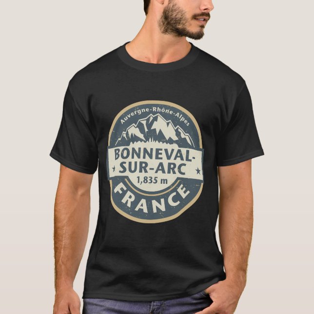 Camiseta Bonneval-Sur-Arc, França (Frente)