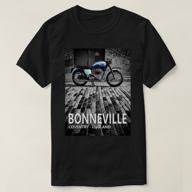 Camiseta Bonneville em Cobbles (Frente do Design)