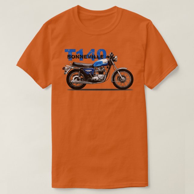 Camiseta Bonneville T140 1979 (Frente do Design)