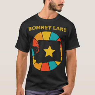 Camiseta Bonney Lake Washington Vintage - Souvenir em apuro