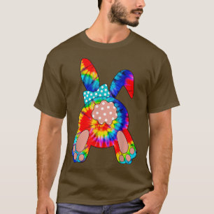 Camiseta Bonny Tie Dye Banda de Cabeça Bunny Eggs Húngara E