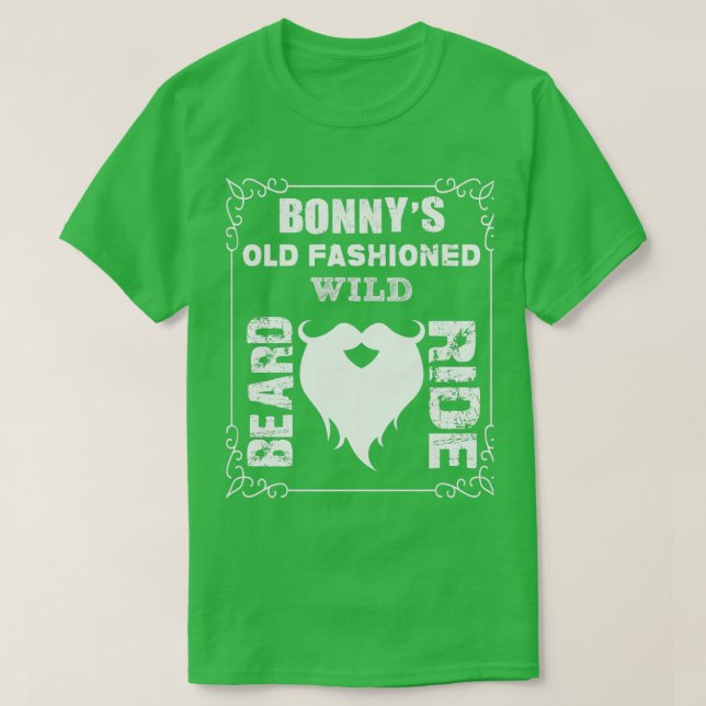 Camiseta Bonnyx27s - Anca de barba Moída Antiga (Frente do Design)