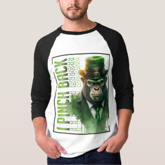 Camiseta Bono Chimp "I Pinch Back" 3/4 Capa T-Shirt