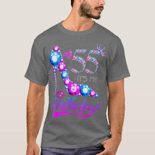 Camiseta Bons 55 Anos São Minhas Gemas De Festa de aniversá