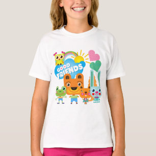 Camiseta Bons amigos dos animais
