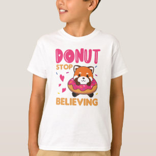 Camiseta Bons Animais Vermelhos E Engraçados De Panda, De C