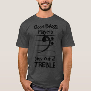 Camiseta Bons Jogadores De Baixo Ficam Fora Do Preto Tremen